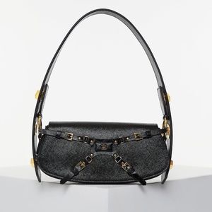 MANC Lilith Black Leather Bag